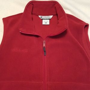 Women's Columbia Fleece Vest Size XL